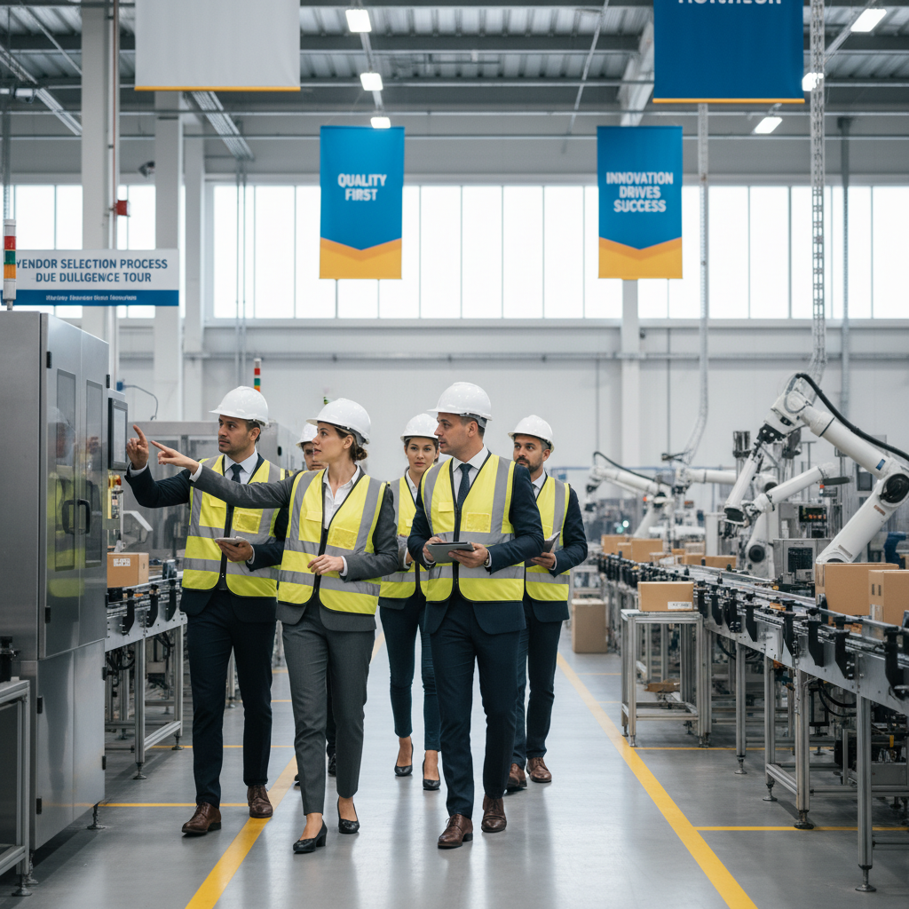 vendor selection process due diligence site visit