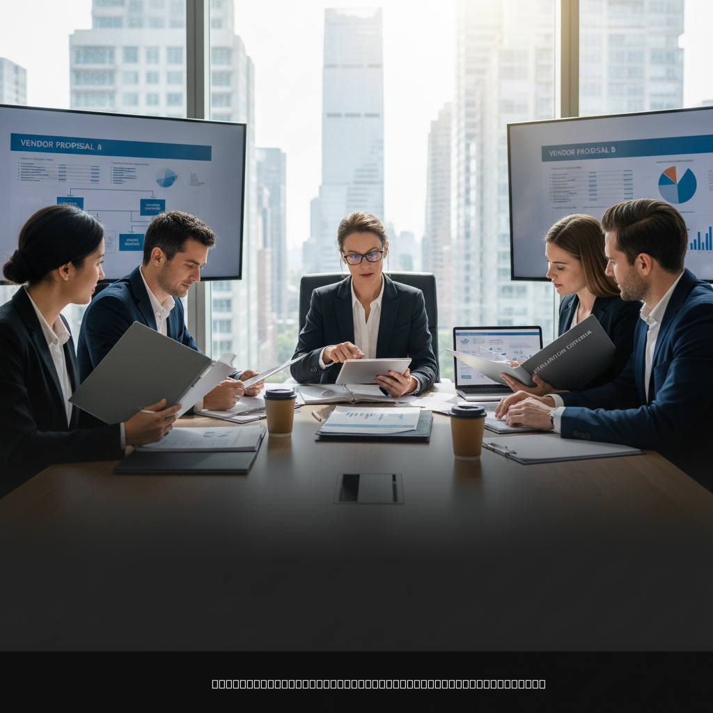 vendor selection process team evaluation meeting