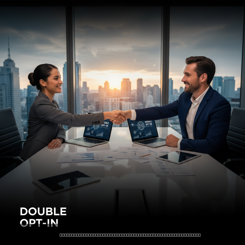 Double opt-in introductions facilitating professional business connections