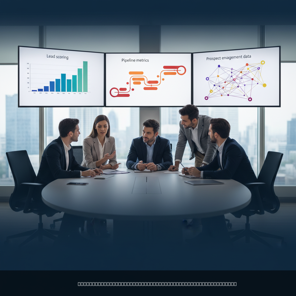 Business Intelligence for Sales: Turn Data Into Revenue 1 Business intelligence for sales dashboard showing real-time analytics and prospect insights