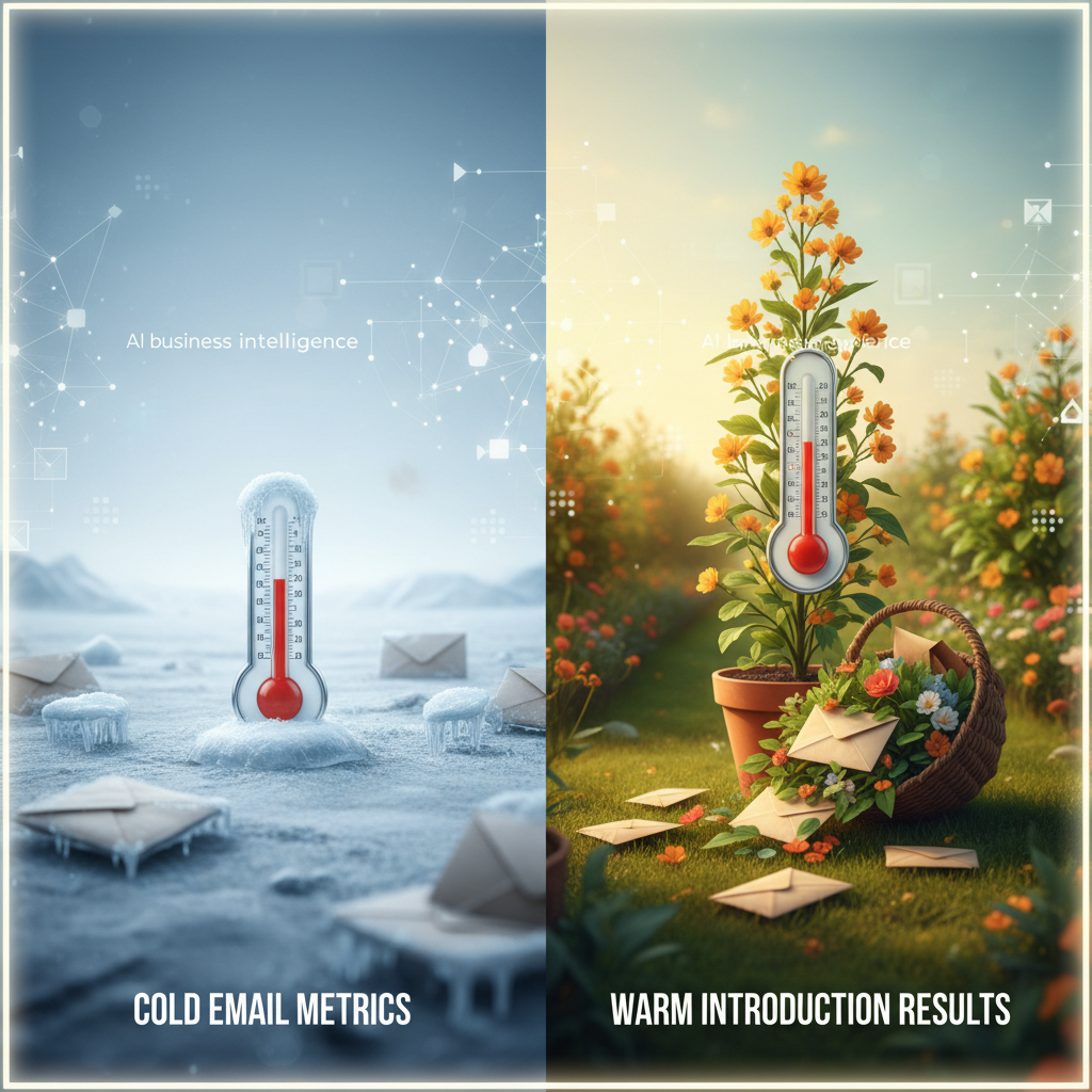 AI Business Intelligence Sales Tools That Actually Drive 2 AI business intelligence sales performance comparison cold vs warm outreach