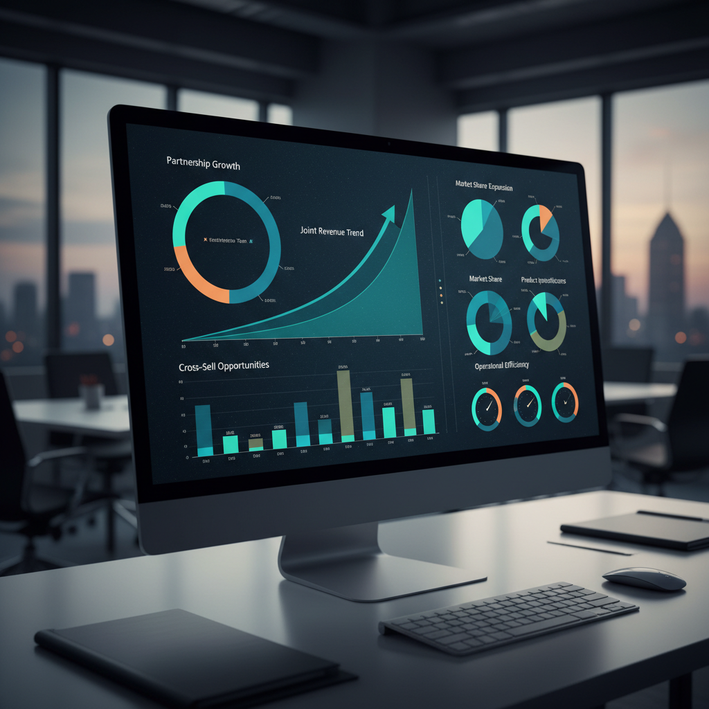 Build Strategic B2B Partnerships That Drive Revenue 3 Strategic B2B partnerships performance dashboard showing key metrics and success indicators
