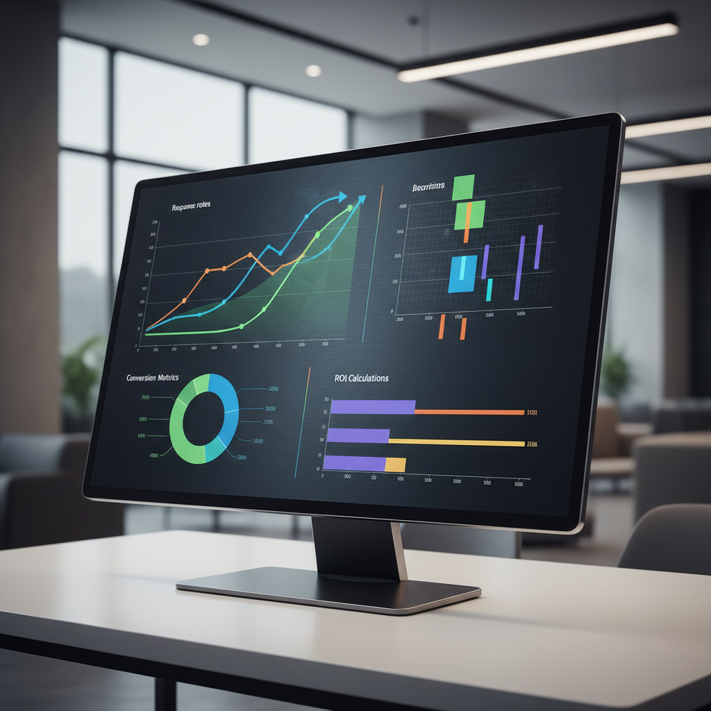B2B Networking Platform: Build Converting Relationships 3 B2B networking platform analytics dashboard showing key performance metrics and ROI tracking