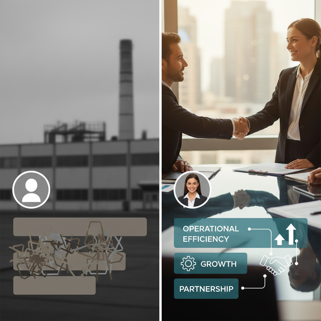 B2B Networking Platform: Build Converting Relationships 2 B2B networking platform profile optimization examples showing best practices