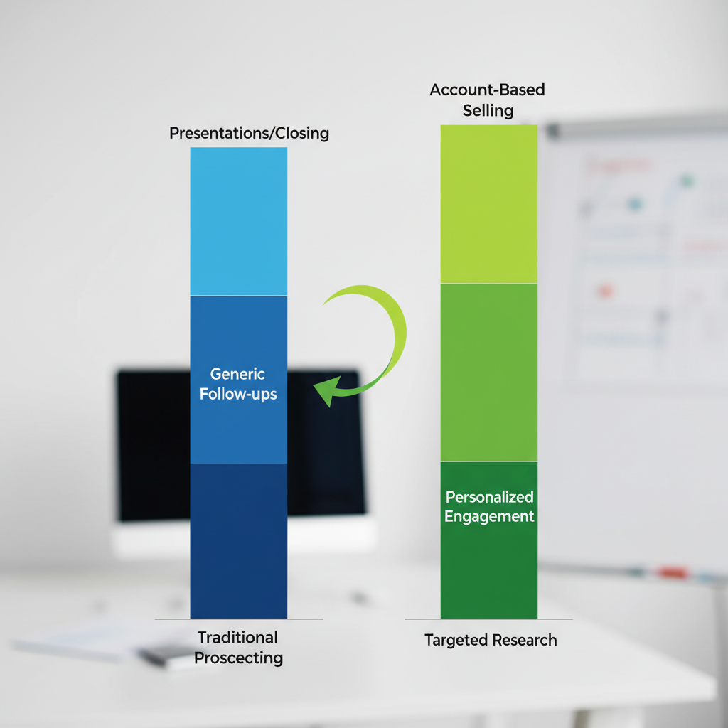 account based sales tools efficiency metrics comparison chart