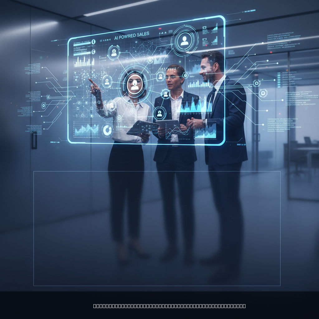 AI-powered B2B sales intelligence dashboard showing prospect connections and analytics
