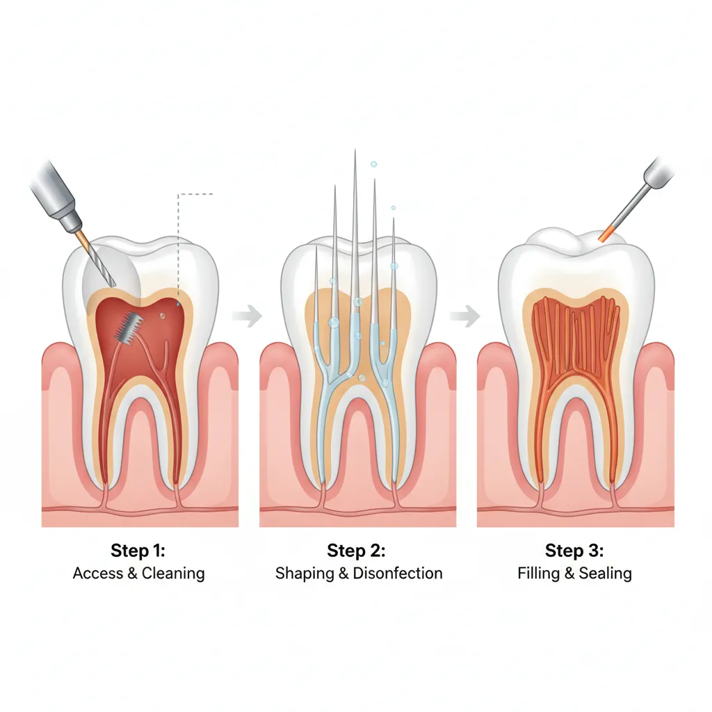 root canal procedure example