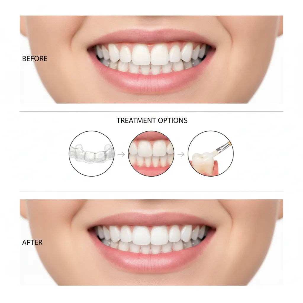 cosmetic smile improvements example