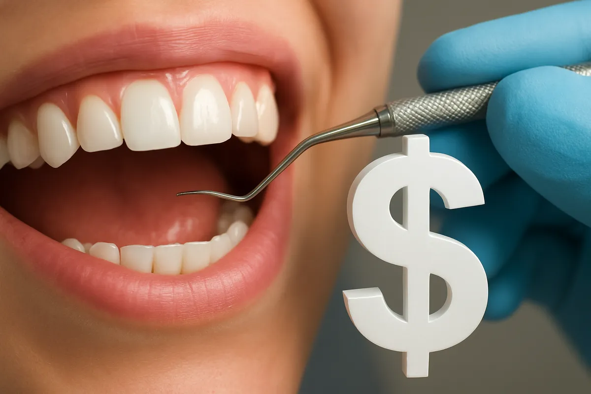 dental cleaning price example
