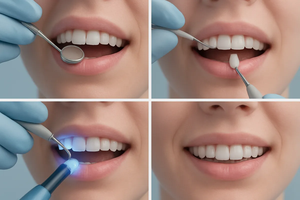 dental bonding procedure explained example