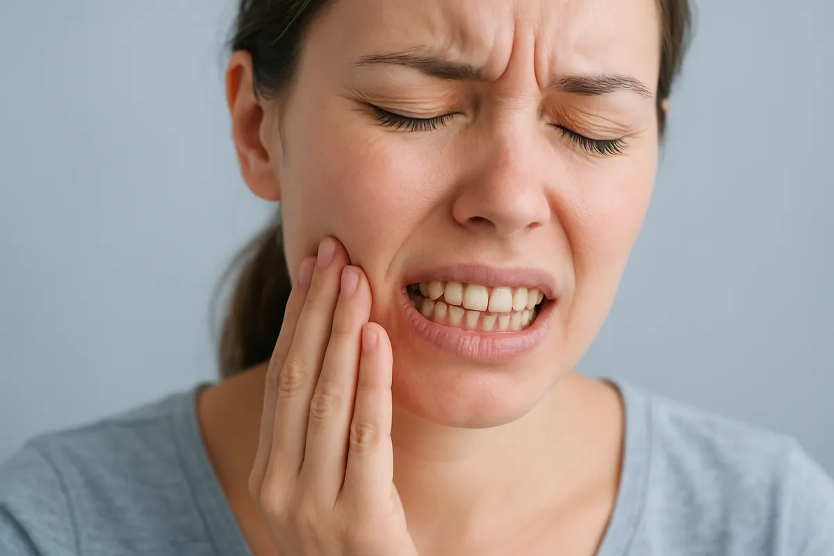 teeth grinding damage example