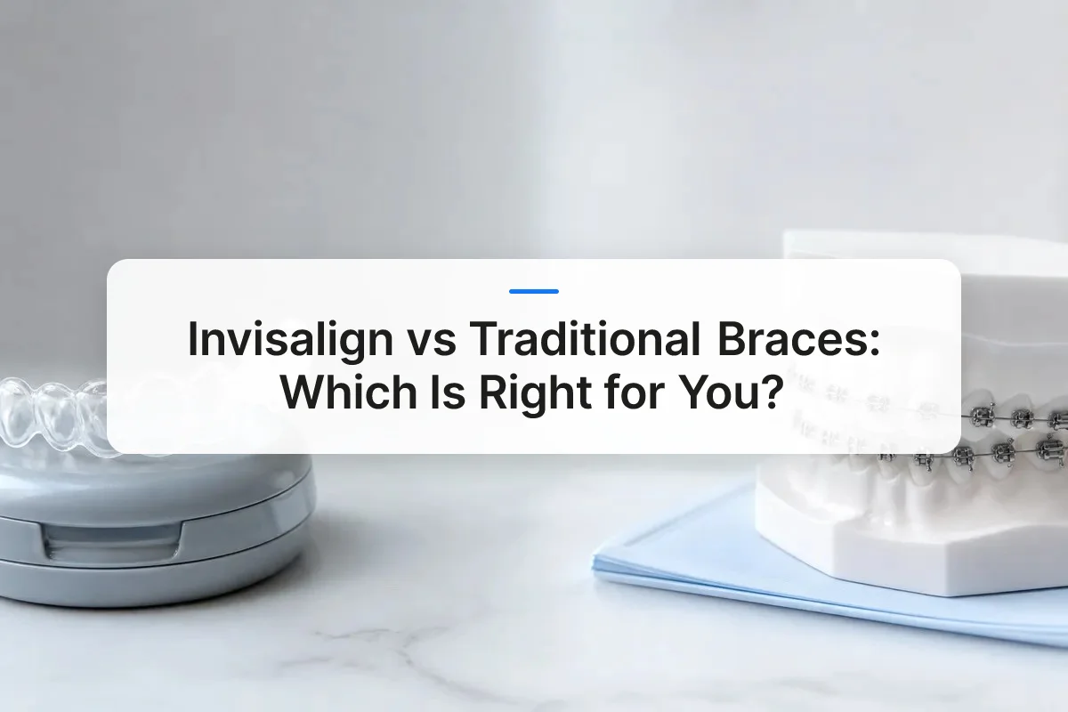 invisalign vs traditional braces overview