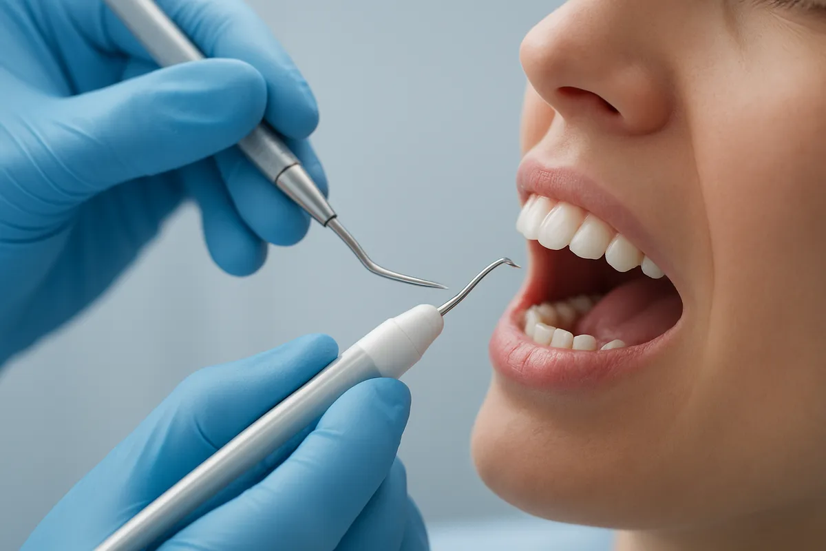teeth cleaning procedure summary