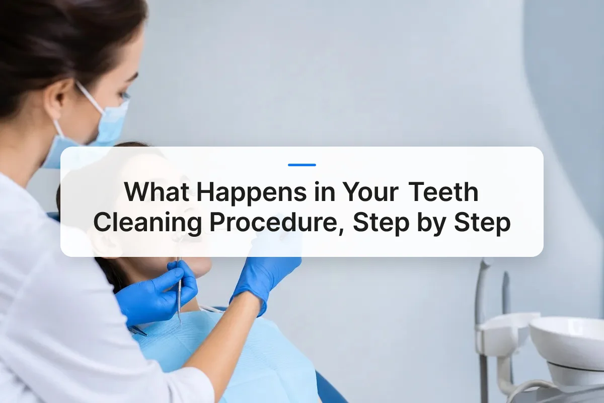 teeth cleaning procedure overview