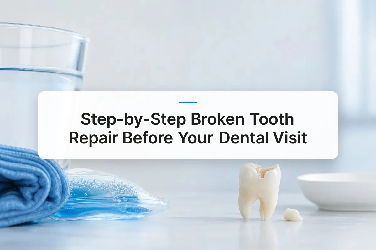 broken tooth repair overview