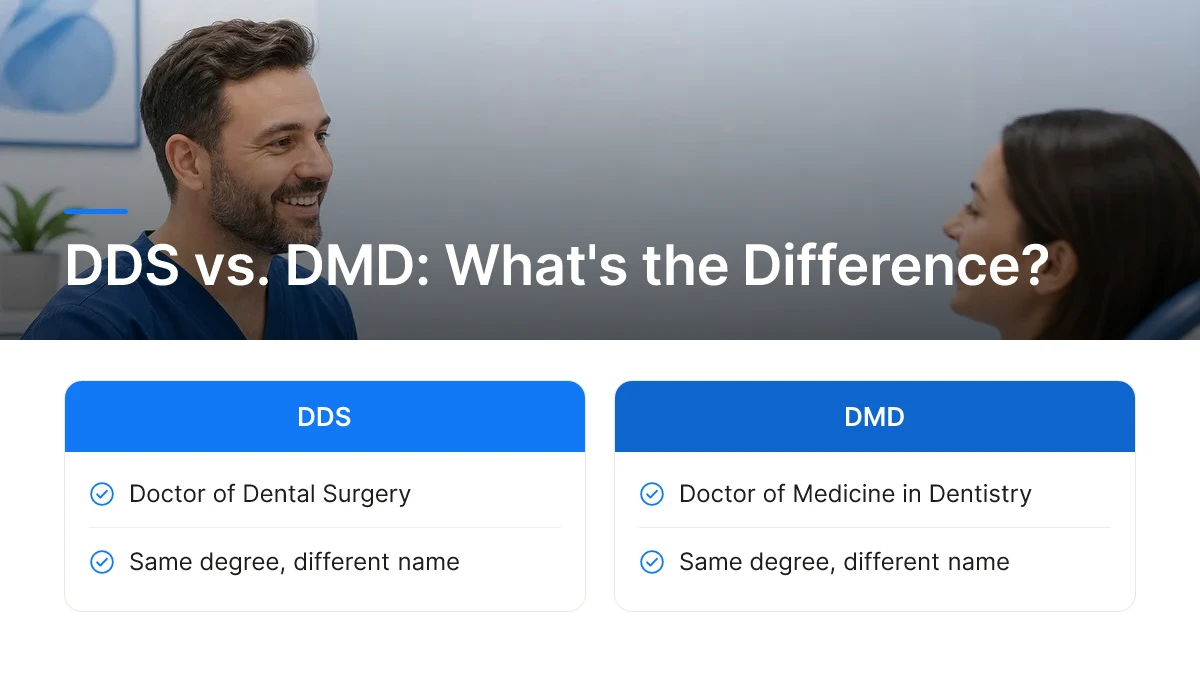 DDS vs. DMD: What's the Difference?