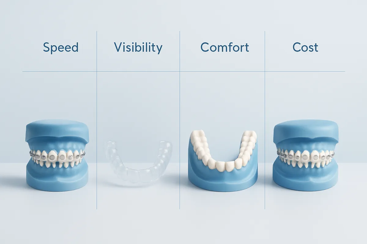 teeth straightening options summary