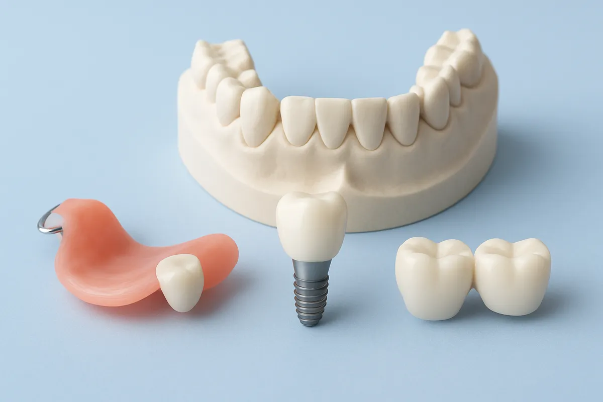 missing tooth replacement example