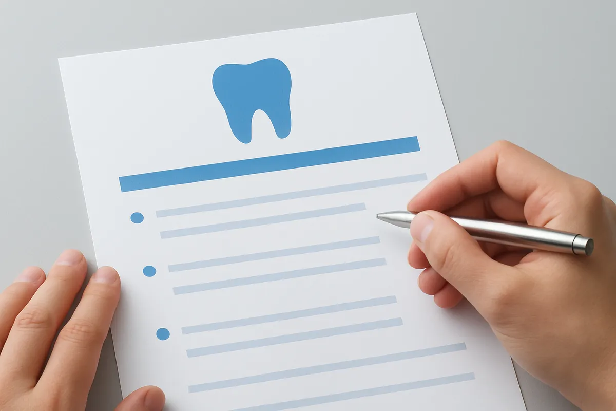 dental crown cost example