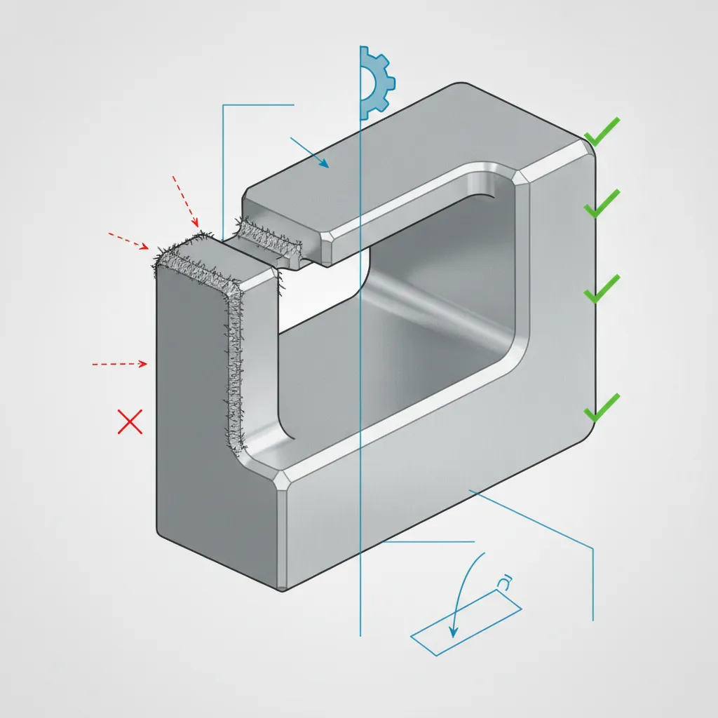 reduce deburring costs CNC example