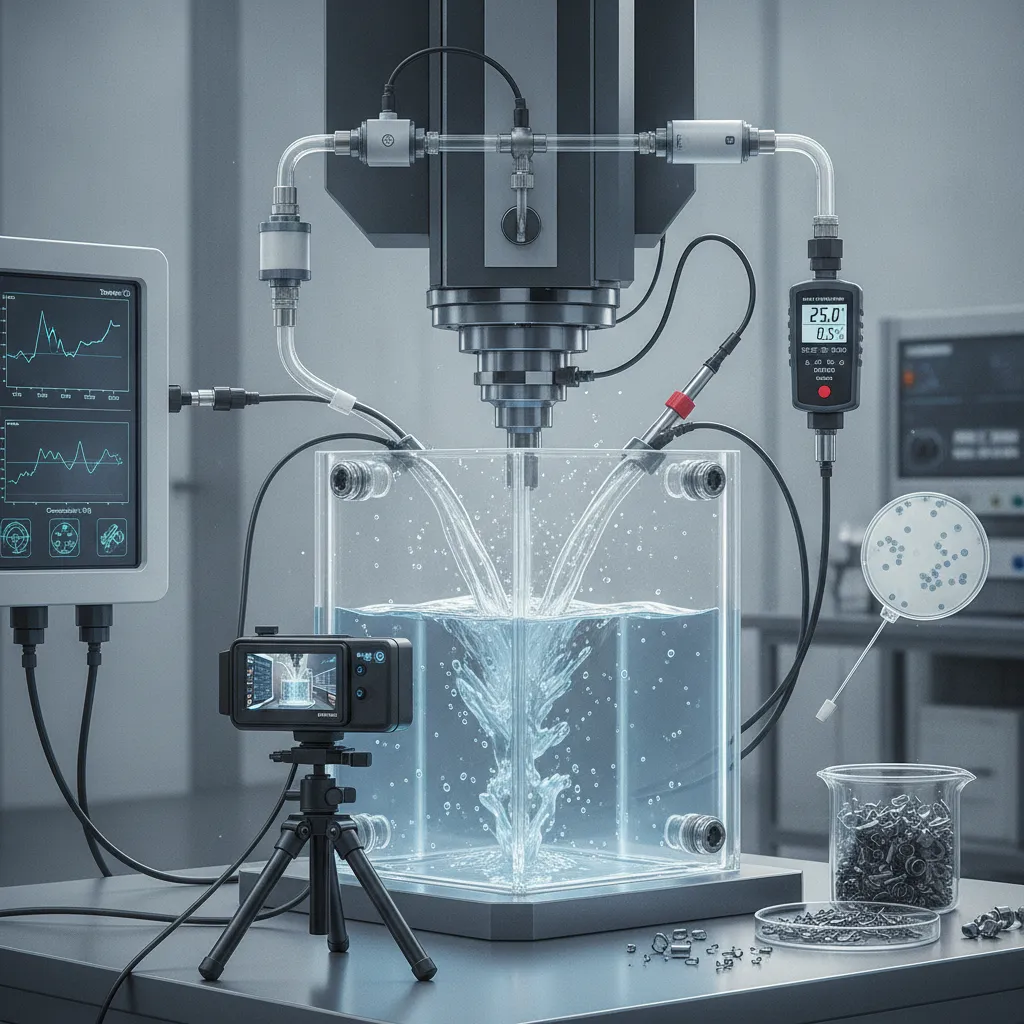 validate coolant CNC performance example