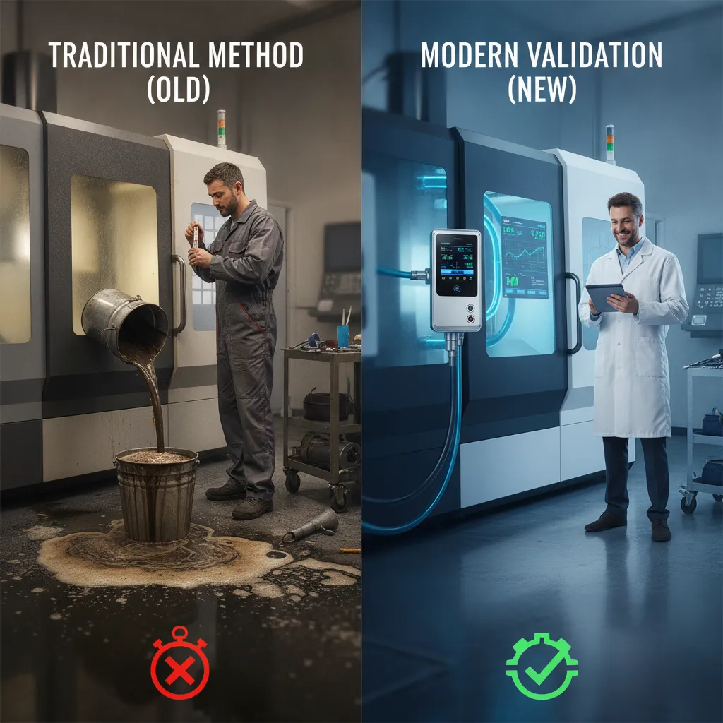 validate coolant CNC performance summary