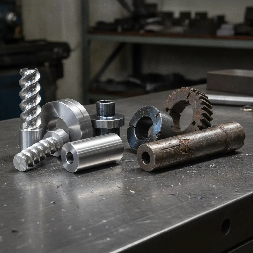 1045 steel turned parts summary