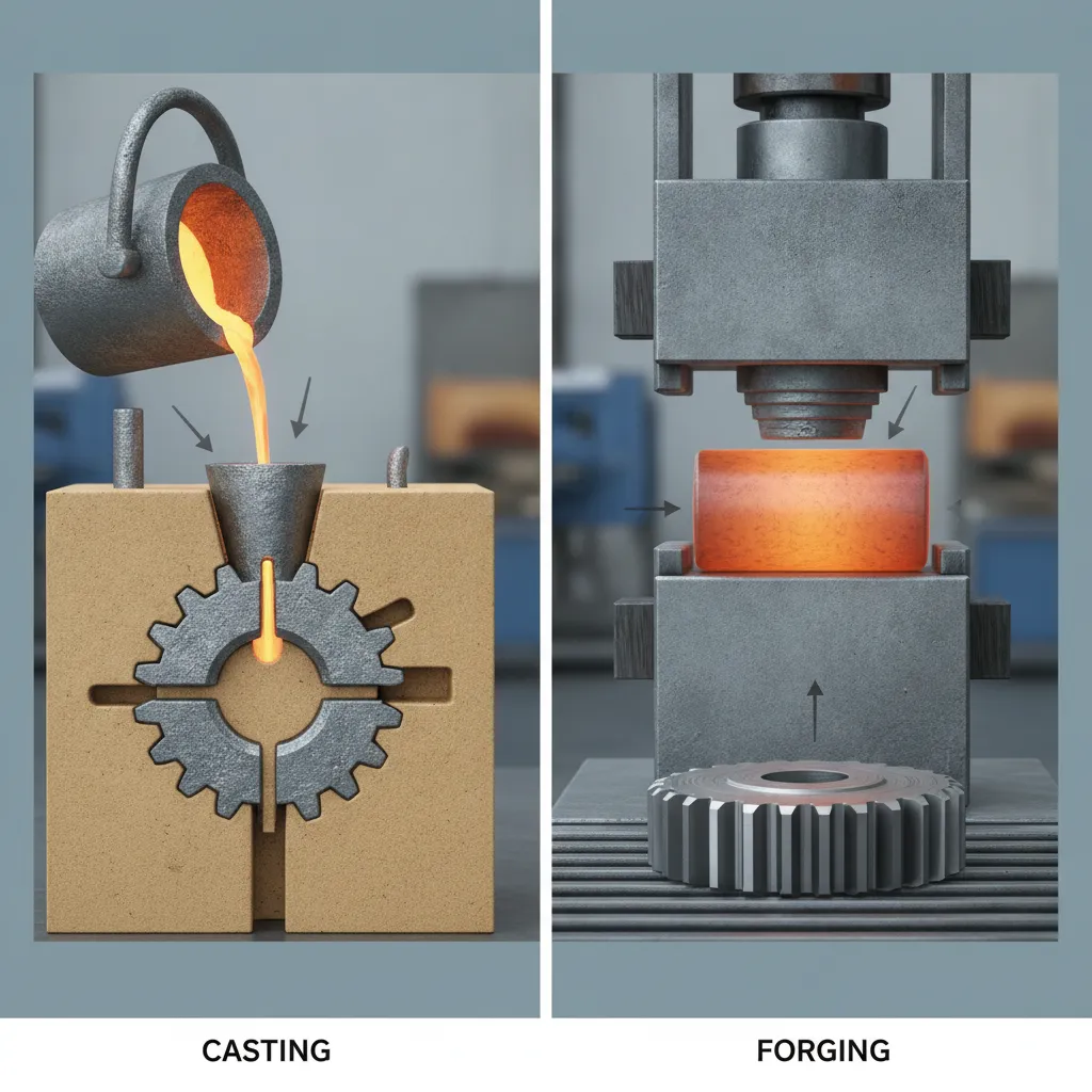 casting and forging example