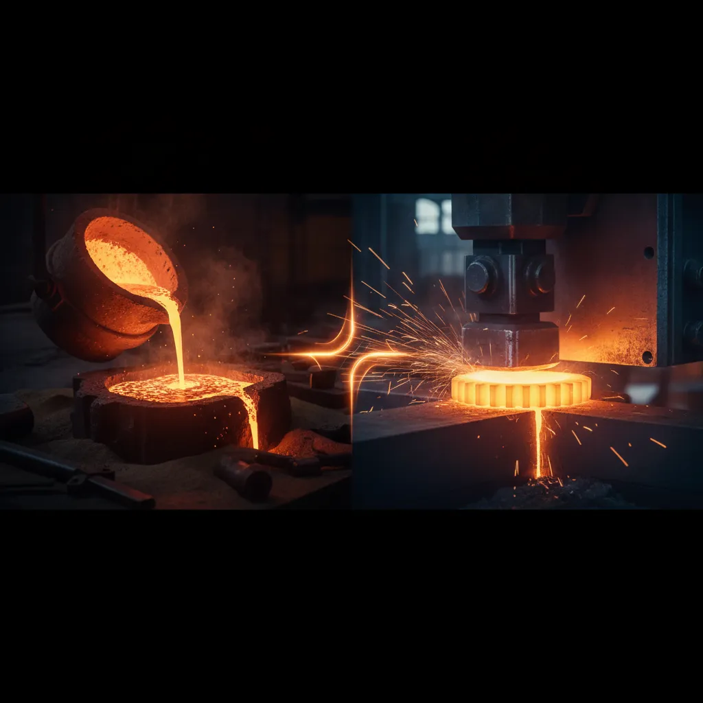 forging vs casting overview