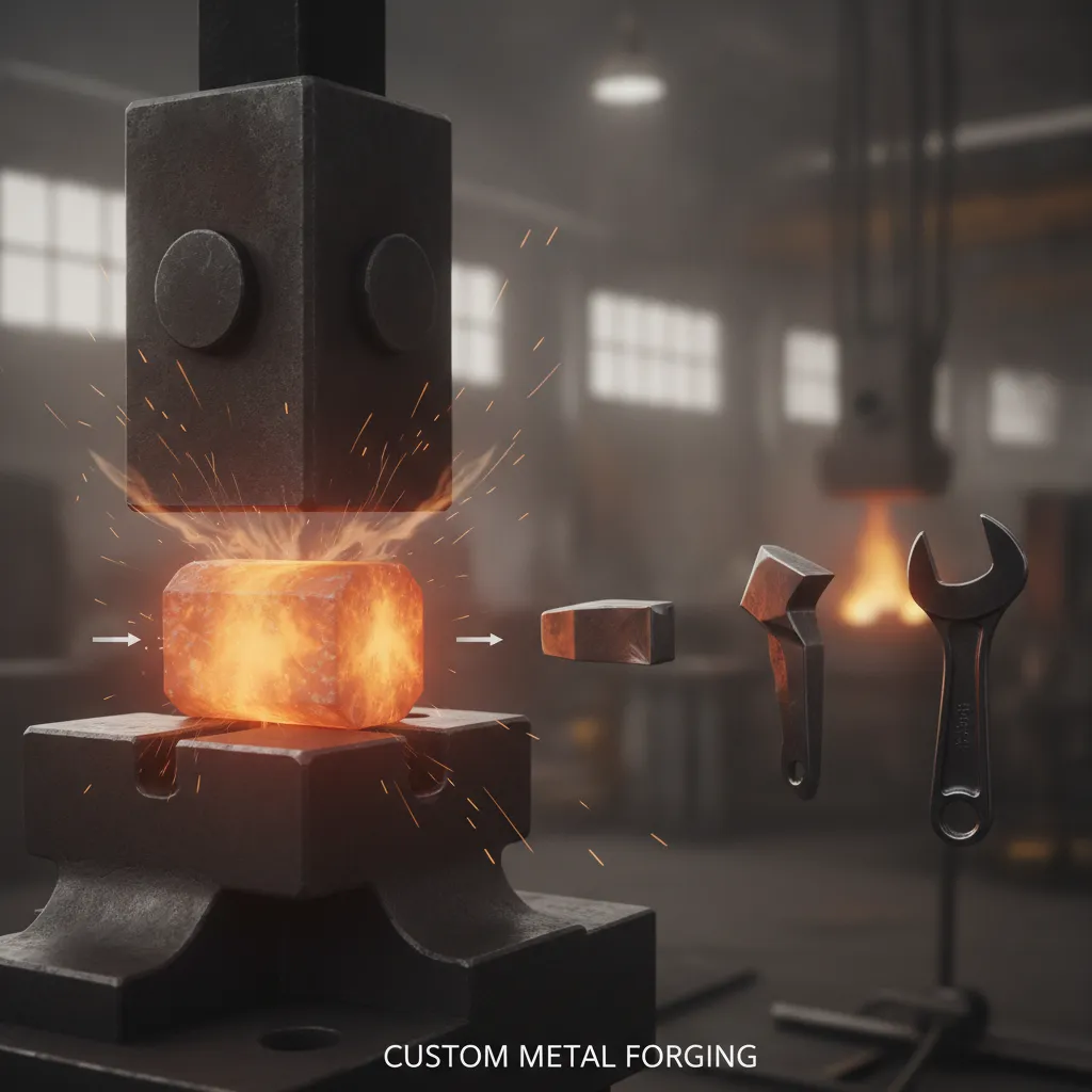 custom metal forging example
