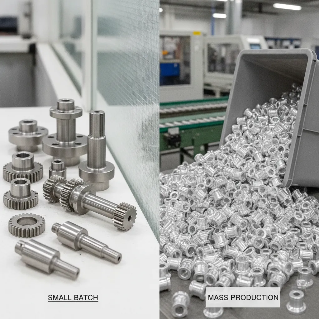 small batch precision parts summary