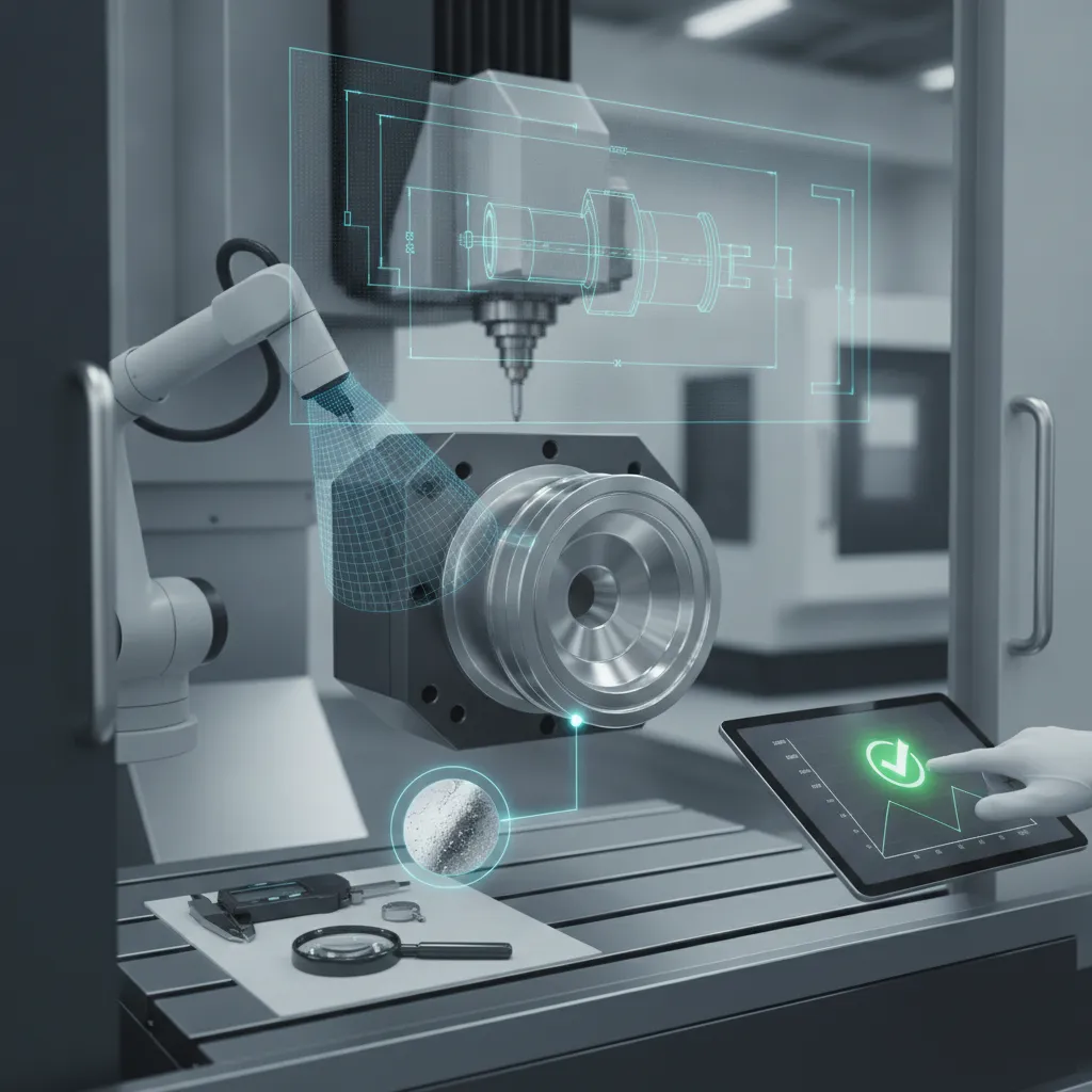 CNC machining quality assurance example
