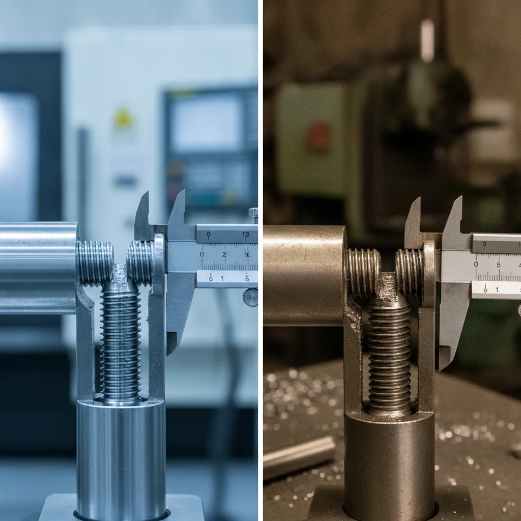 precision thread tolerance CNC summary
