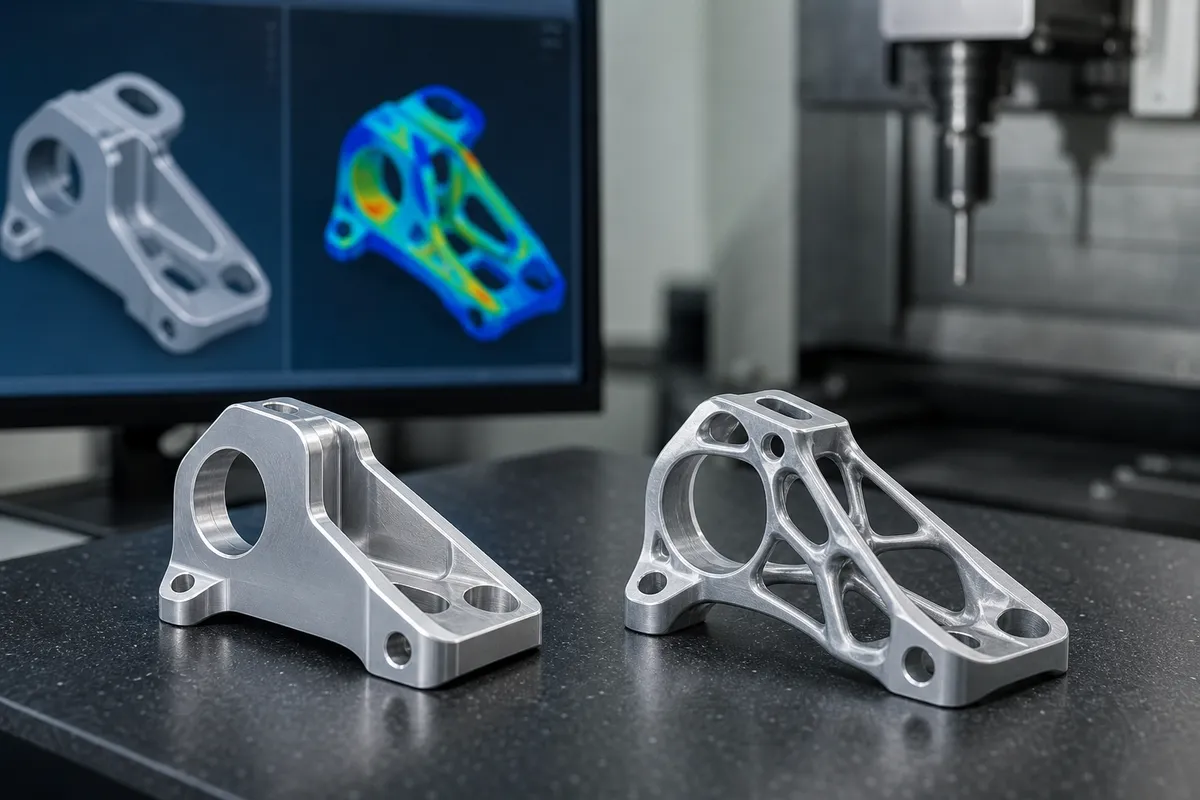 CNC part geometry optimization overview