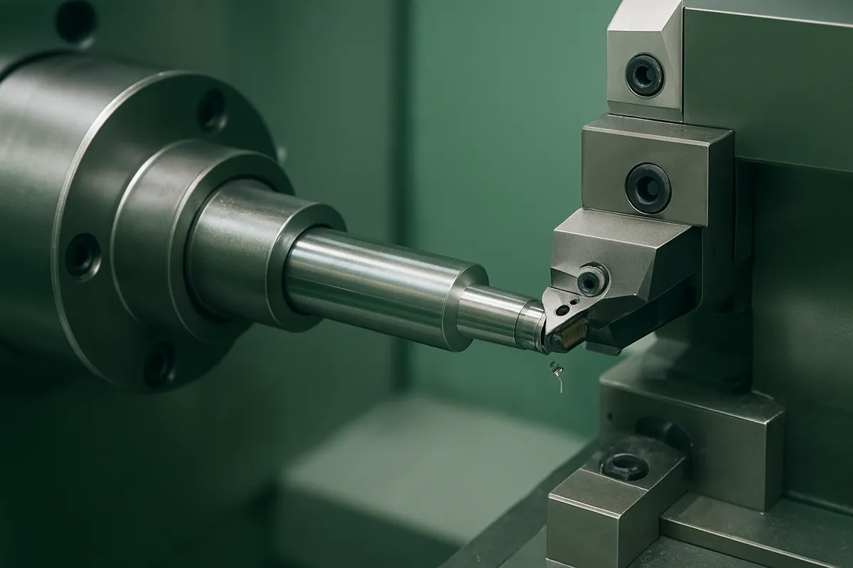 Swiss machining vs CNC turning example