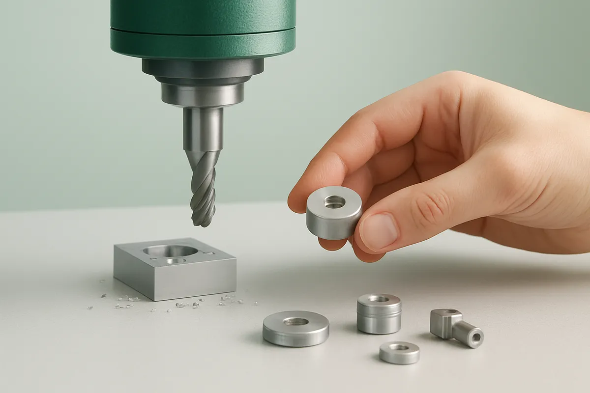 CNC machining small parts summary