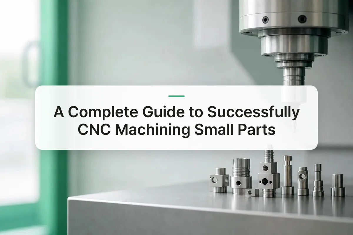 CNC machining small parts overview