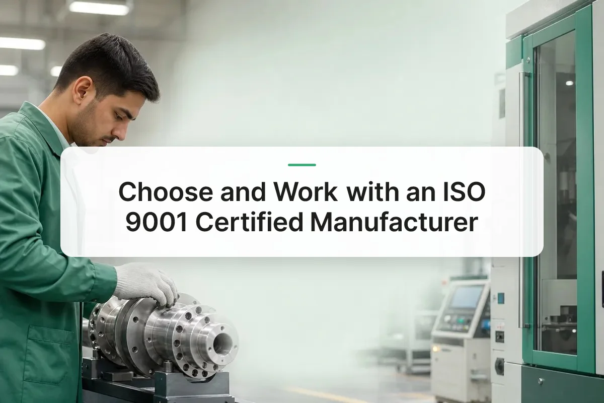 ISO 9001 certified manufacturer overview