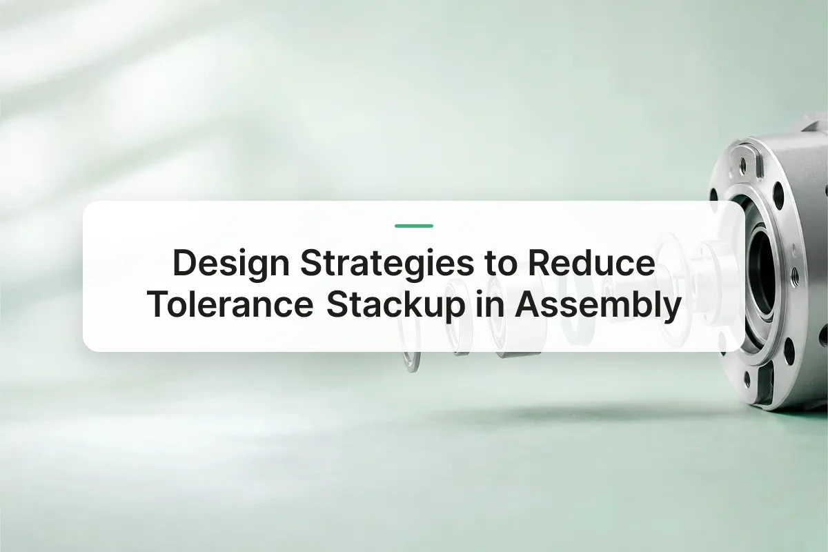 tolerance stackup assembly overview