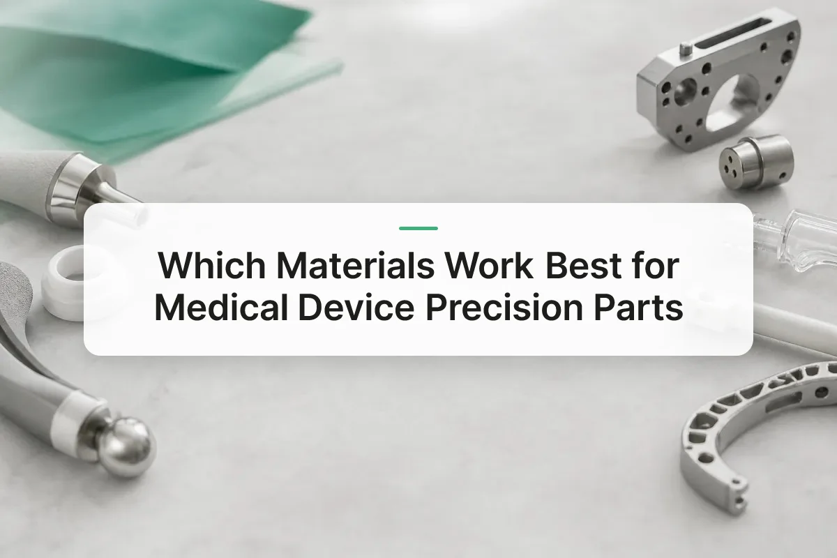 medical device precision parts overview
