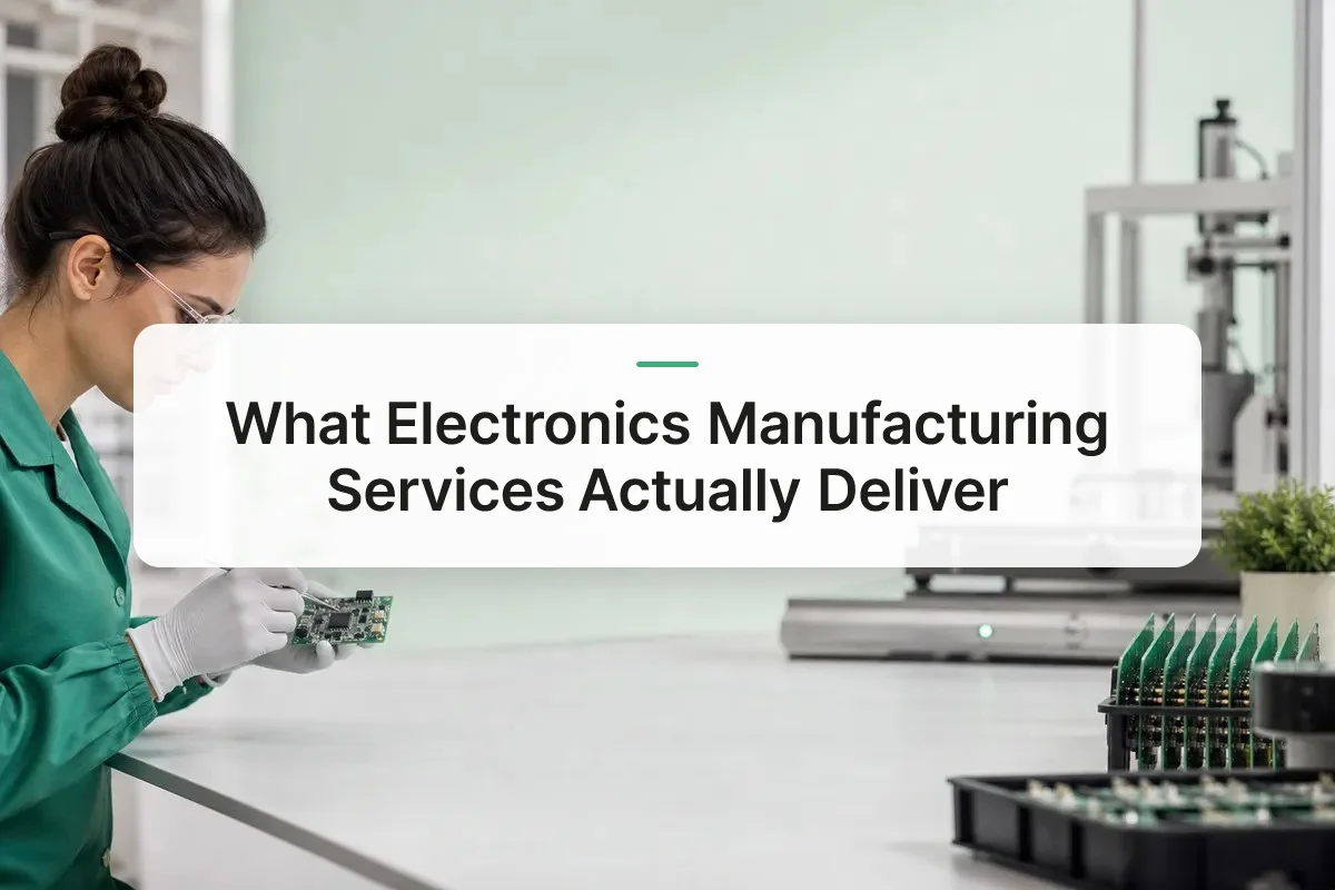 electronics manufacturing services overview