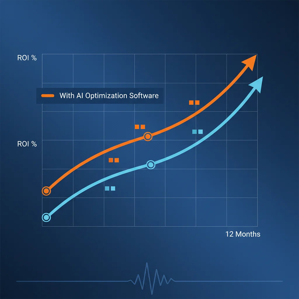 ROI tarif logiciel optimisation SEO comparaison avec et sans intelligence artificielle sur 12 mois