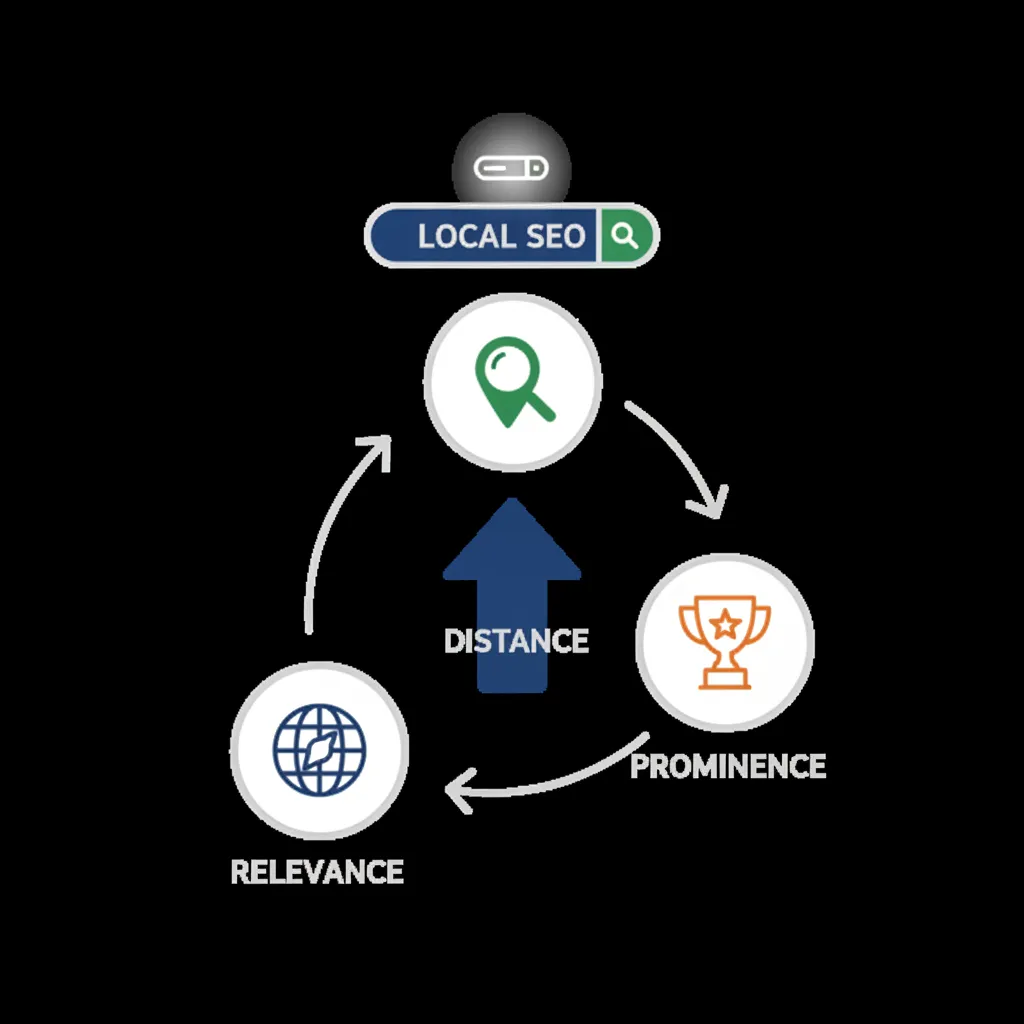 Les trois piliers du seo local pour entreprises : pertinence, distance, notoriété