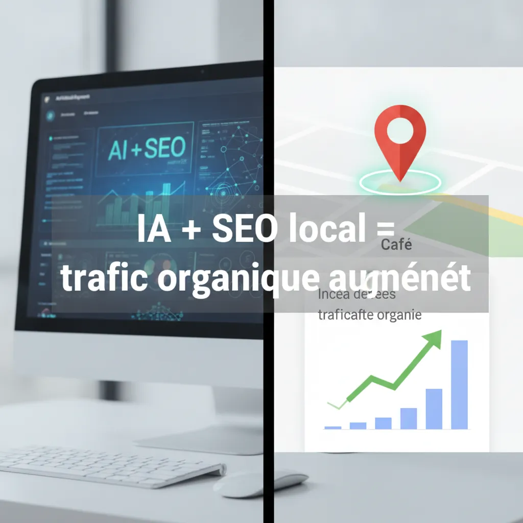 plateforme IA SEO pour augmenter le trafic organique local avec suivi Google Maps