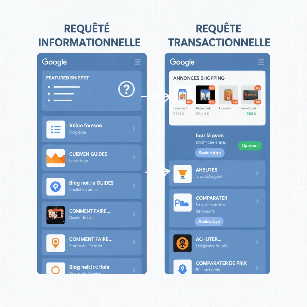 Analyse des SERP pour identifier le SEO intention utilisateur dominant