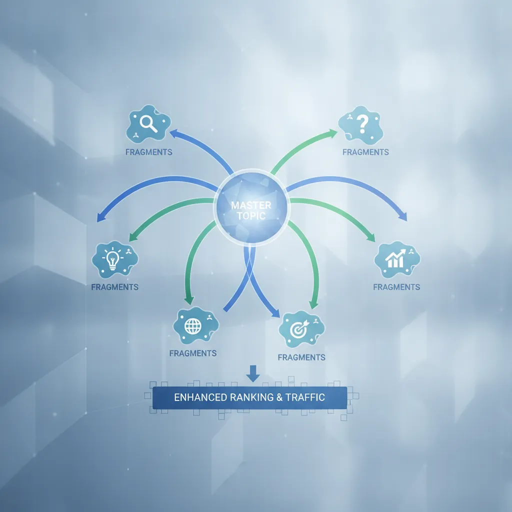 fragmentation contenu SEO example