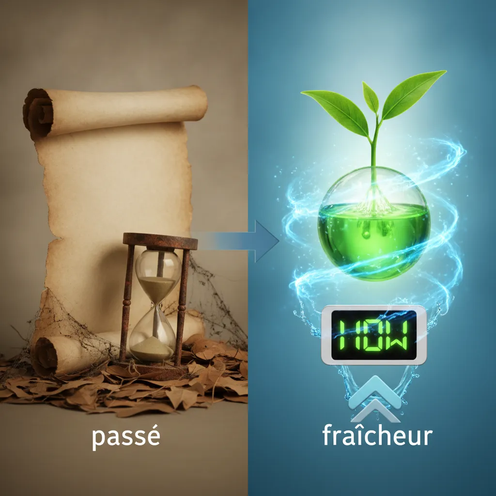 SEO temporel fraîcheur summary