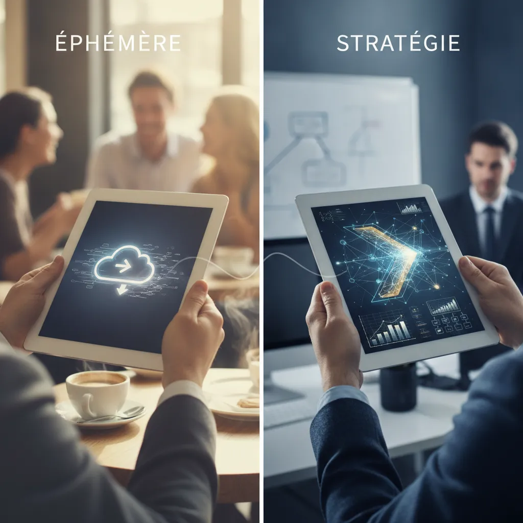 contenu éphémère stratégie summary
