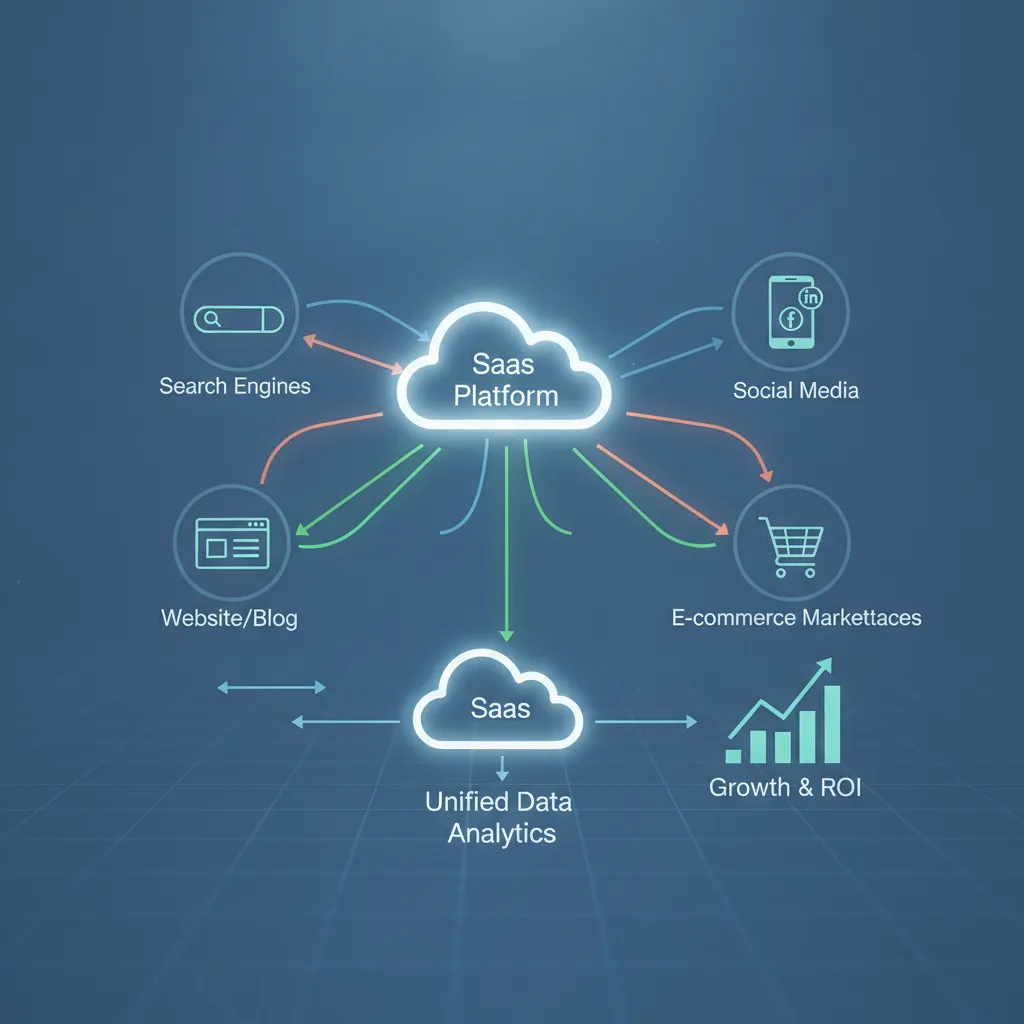SEO multicanal SaaS example