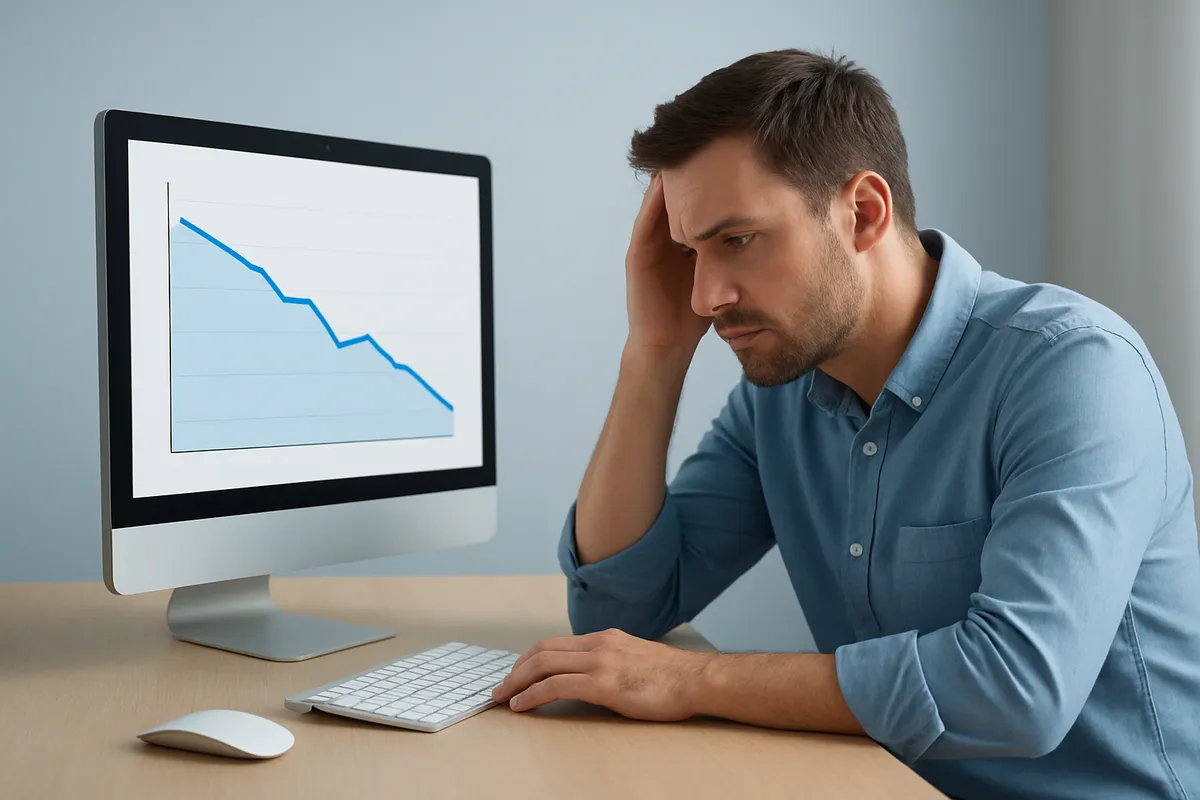 pourquoi mon site perd trafic example
